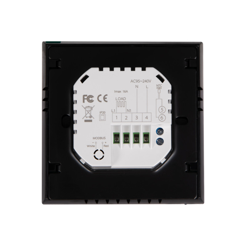 Thermo Alliance Провiдний тижневий термостат(16A+NTC) з WiFi BHT-3000-GBLW