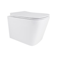 Унітаз підвісний Qtap Tern із сидінням Soft-close QT17332303ASW