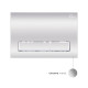 Готове рішення Qtap для ванної кімнати: підвісний унітаз Robin Ultra Quiet 490x365x325 + комплект інсталяції Nest 4 в 1 (лінійна клавіша Chrome)