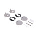 Сидіння для унітаза Qtap Tern 420х340х35 мм, Matt Black, з мікроліфтом, Slim Duroplast, Quick Release QT99HY2322MB