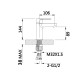 Змішувач для раковини Lidz Latwa 001 (k35) LDLAT001WHI45423 White