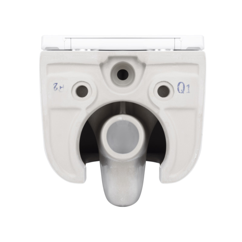 Унітаз підвісний Qtap Taurus безободковий з сидінням Soft-close QT2433084EUQW