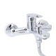 Змішувач для ванни Qtap Jay (з душовим гарнітуром) QTJAY259CRM45541 Chrome