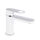Змішувач для раковини Qtap Jay QTJAY270CRW45551 Chrome/White