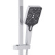 Душова система універсальна Qtap Swan Cascada на три споживачі (з виливом) QTSWA111CRM45566 Chrome