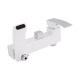 Душова система універсальна Qtap Swan Cascada на три споживача (з виливом) QTSWA111CRW45570 Chrome/White