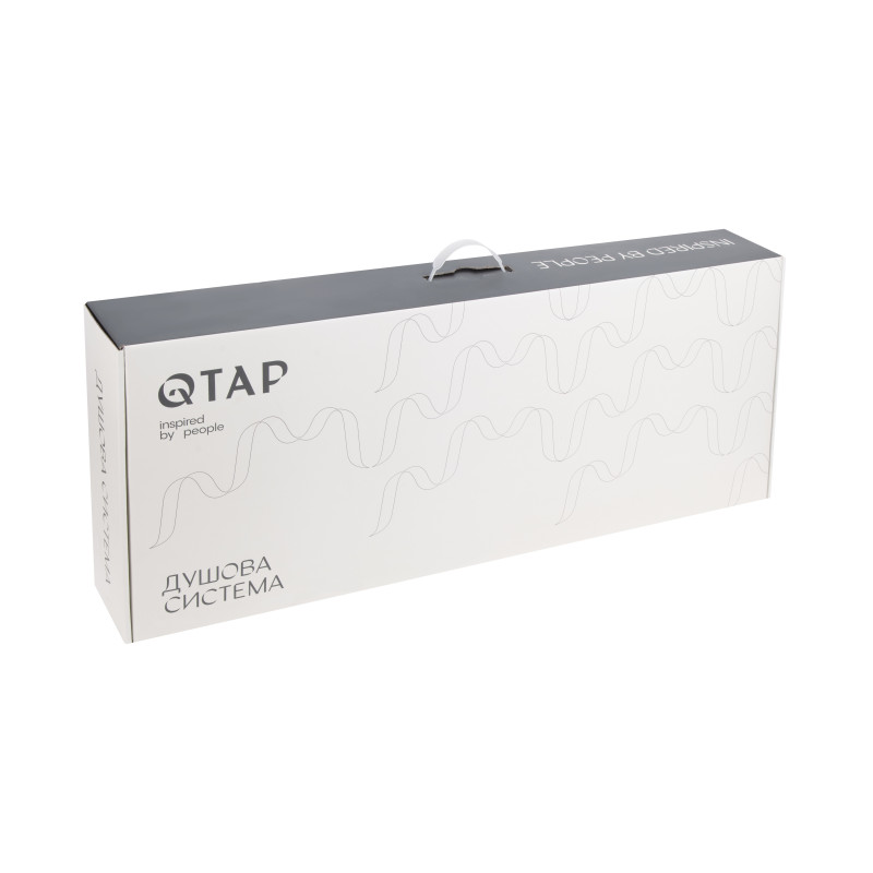 Душова система універсальна Qtap Presto на три споживача (з виливом) QTPRE111CRM45575 Chrome