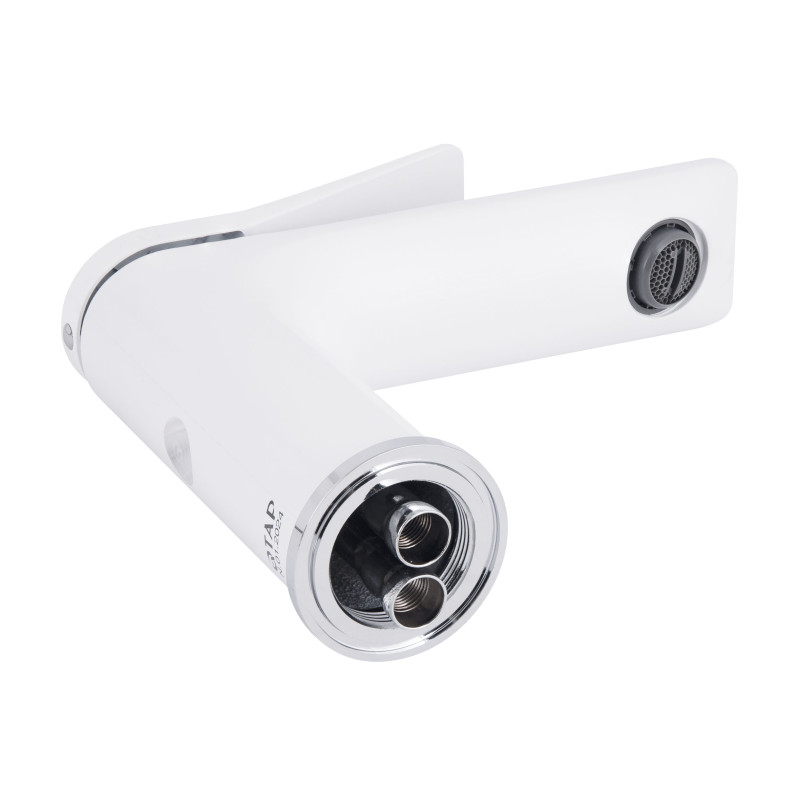 Змішувач для раковини Qtap Presto QTPRE270CRW45576 Chrome/White