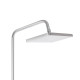 Душова система універсальна Qtap Presto на три споживача (з виливом) QTPRE111CRW45580 Chrome/White