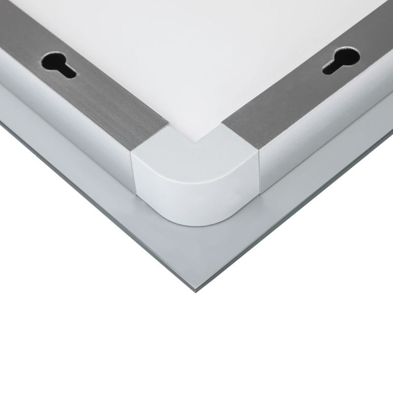 Дзеркало Qtap Mideya (MI1) 700х800 з LED-підсвічуванням Touch, з антизапотіванням, димером QT2078DCF7080W