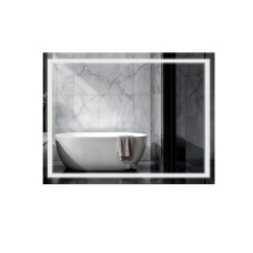 Дзеркало Qtap Mideya (MI1) 900х700 з LED-підсвічуванням Touch, з антизапотіванням, з димером QT2078NCF9070W