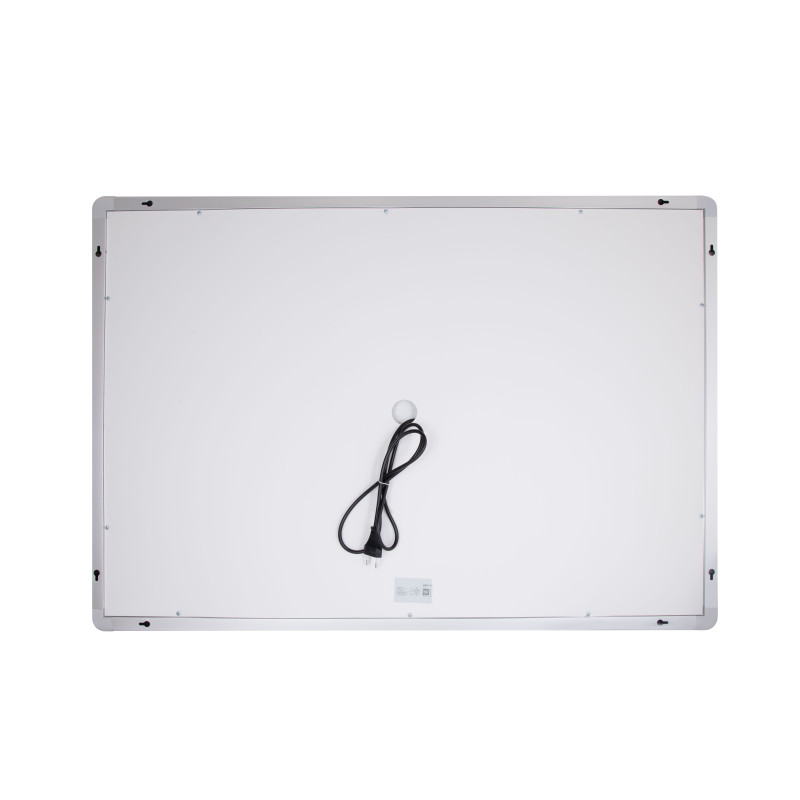 Дзеркало Qtap Mideya 1000х700 з LED-підсвічуванням Touch, з антизапотіванням, димером QT2078NCF10070W