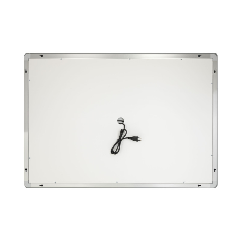 Дзеркало Qtap Mideya 1000х700 з LED-підсвічуванням Touch, з антизапотіванням, димером QT2078NCF10070W