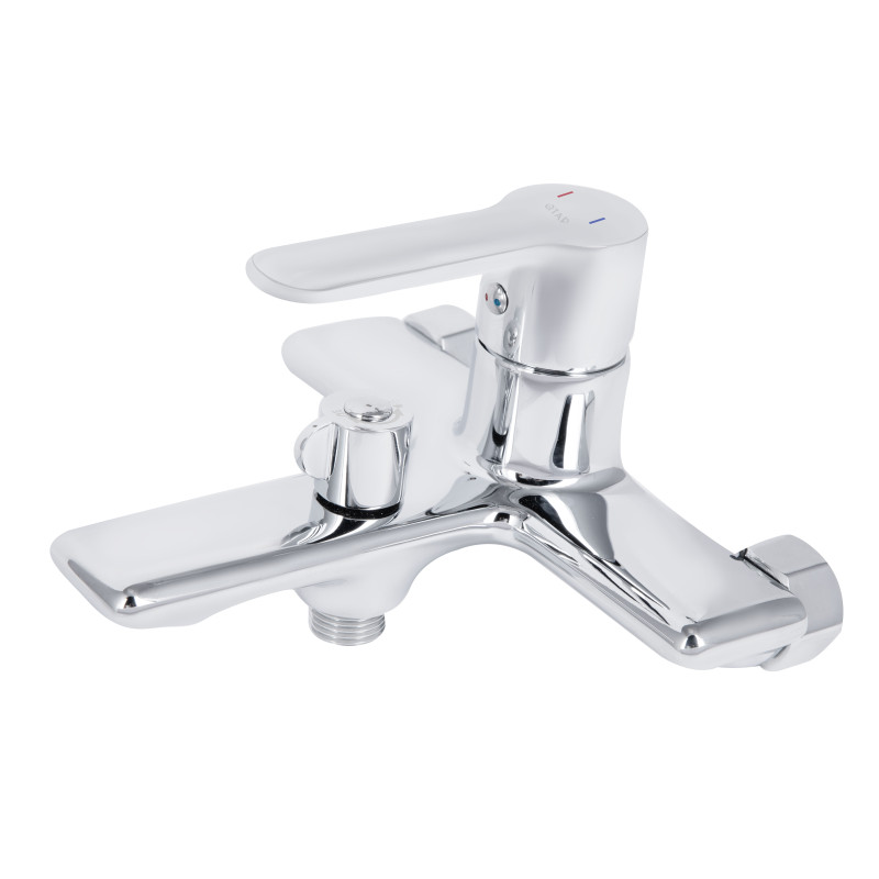 Змішувач для ванни Qtap Taurus (з душовим гарнітуром) QTTAU259CRM45661 Chrome