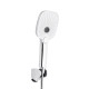 Змішувач для ванни Qtap Gemini (з душовим гарнітуром) QTGEM259CRW45683 Chrome/White