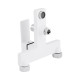 Змішувач для ванни Qtap Gemini (з душовим гарнітуром) QTGEM259CRW45683 Chrome/White