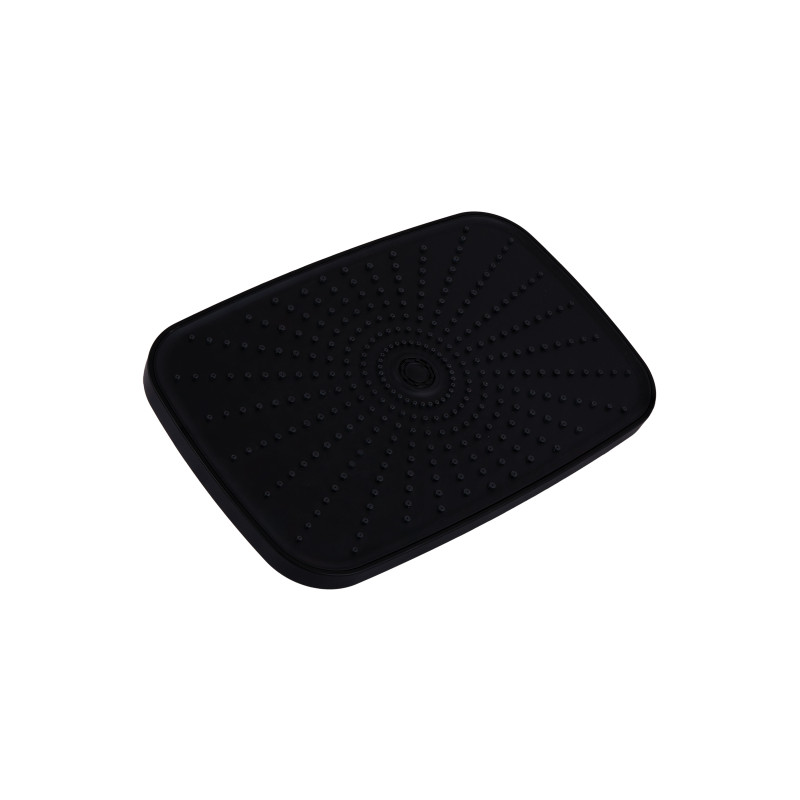 Душова система універсальна Qtap Gemini на три споживача (з виливом) QTGEM111BLM45686 Black Matt
