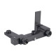 Душова система універсальна Qtap Gemini на три споживачі (з виливом) QTGEM111GMB45688 Gunmetal Black PVD