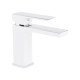 Змішувач для раковини Qtap Gemini (з гігієнічним душем) QTGEM272CRW45691 Chrome/White