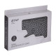Лійка для верхнього душу Qtap Hlavova 260x180 мм прямокутна QTHLA107CRM45784 Chrome/Black