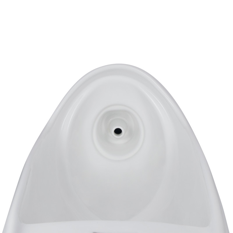 Пісуар підлоговий Qtap Scorpio з ІЧ-датчиком автоматичного змиву 430х370х990 White QT1488101HW