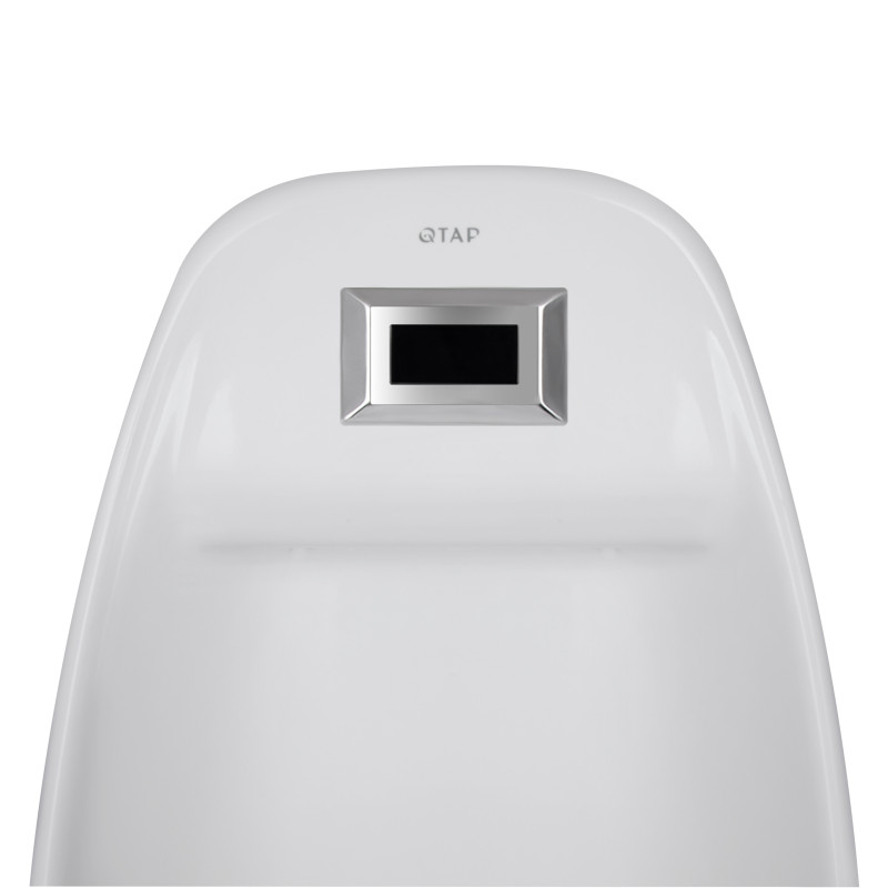 Пісуар підвісний Qtap Stork оснащений ІЧ-датчиком автоматичного змиву 350х310х685 White QT1588102HW