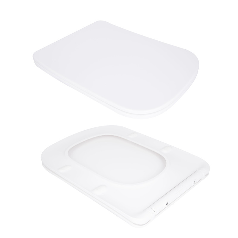 Унітаз підлоговий Qtap Tern Ultra Quiet безобідковий з сидінням Soft-Close QT17226003AW White