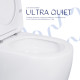 Унітаз-компакт Qtap Robin Ultra Quiet безободковий з сидінням Soft-close QT13226089AW