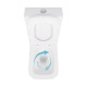 Унітаз-компакт Qtap Cardinal Ultra Quiet безободковий з сидінням Soft-close QT04222168AUQ3W