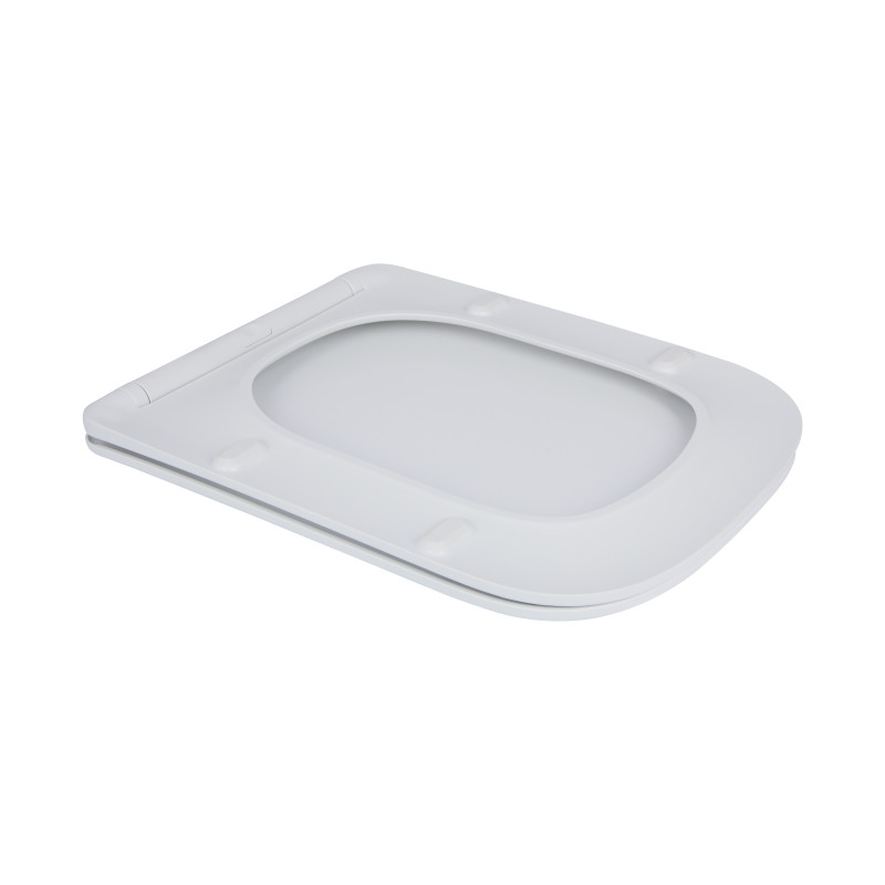 Сидіння для унітаза Qtap (Crow 490) з мікроліфтом Slim QT99SC6108W
