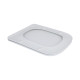 Сидіння для унітаза Qtap (Crow 490) з мікроліфтом Slim QT99SC6108W