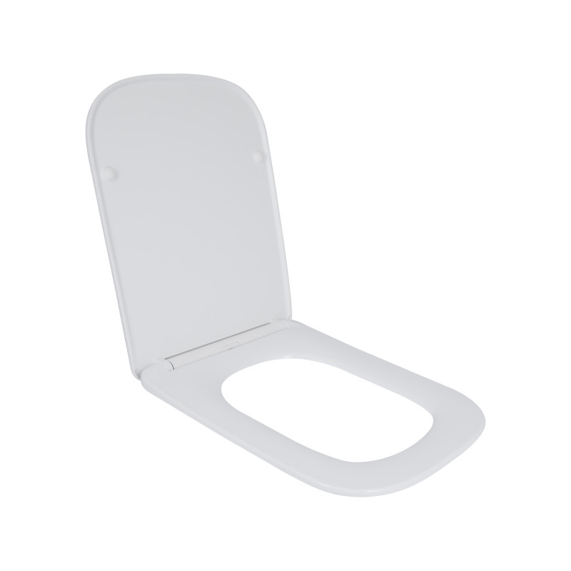 Сидіння для унітаза Qtap (Crow 490) з мікроліфтом Slim QT99SC6108W