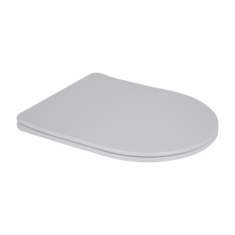 Сидіння для унітаза Qtap (Jay 490, Swan 490) з мікроліфтом Slim QT99SC6106W