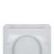 Сидіння для унітаза Qtap (Jay 490, Swan 490) з мікроліфтом Slim QT99SC6106W