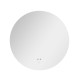 Дзеркало Qtap Taurus R600 з LED-підсвічуванням Touch, з антизапотіванням, з димером, рег. темп. кольору (3000-6500K) QT2478R607