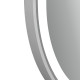 Дзеркало Qtap Gemini 800х700 з LED-підсвічуванням Touch, з антизапотіванням, з димером, рег. темп. кольору (3000-6500K) Reverse QT2578R8071W