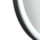 Дзеркало Qtap Gemini 800х700 з LED-підсвічуванням Touch, з антизапотіванням, з димером, рег. темп. кольору (3000-6500K) QT2578R8072B