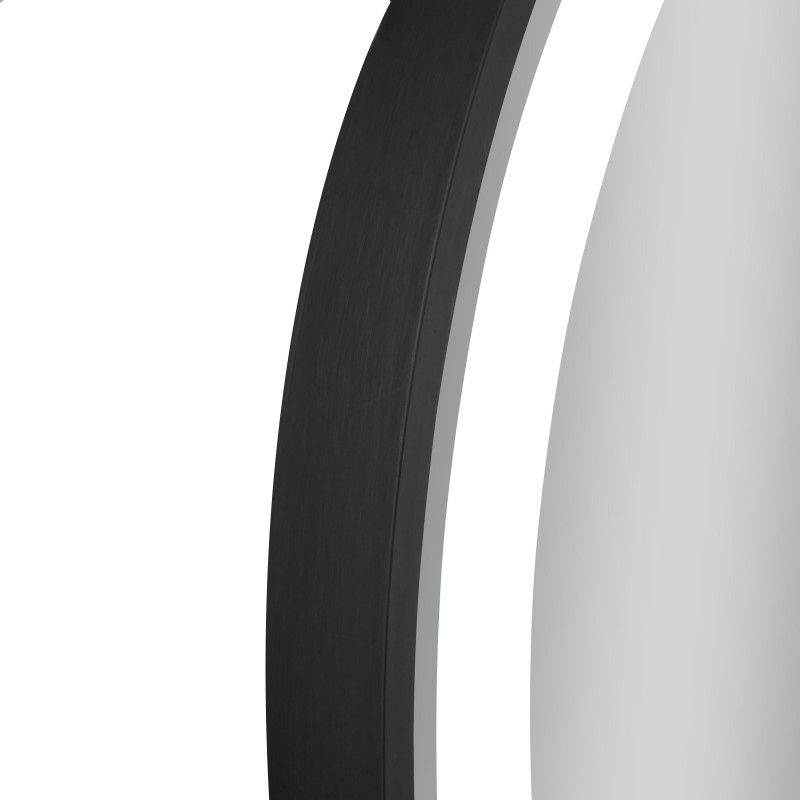 Дзеркало Qtap Gemini 800х700 з LED-підсвічуванням Touch, з антизапотіванням, з димером, рег. темп. кольору (3000-6500K) QT2578R8072B