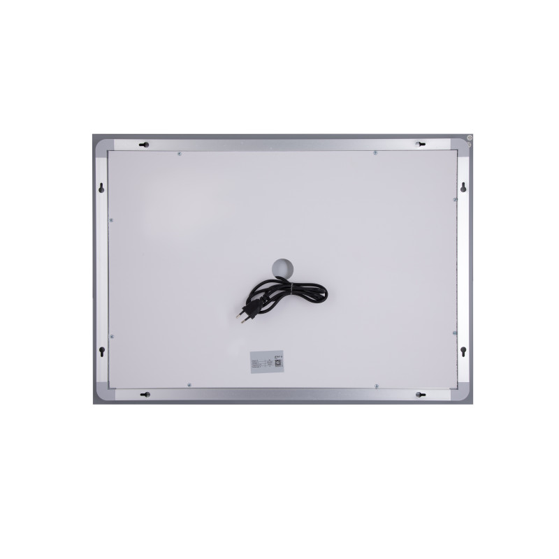 Дзеркало Qtap Cardinal (CA1) 700х500 з LED-підсвічуванням Touch, з антизапотіванням, з димером, рег. темп. кольору (3000-6500K) QT0478C5070