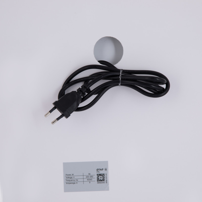 Дзеркало Qtap Cardinal 600х800 з LED-підсвічуванням Touch, з антизапотіванням, з димером, рег. темп. кольору (3000-6500K) QT0478C6080