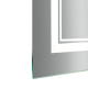 Дзеркало Qtap Cardinal (CA1) 1000х800 з LED-підсвічуванням Touch, з антизапотіванням, з димером, рег. темп. кольору (3000-6500K) QT0478C10080