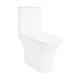 Унітаз-компакт Qtap Presto Quadro безободковий з сидінням Soft-close QT24221215AW