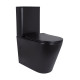 Унітаз підлоговий Qtap Scorpio Ultra Quiet безобідковий з сидінням Soft-close MATT BLACK QT14226088AMB
