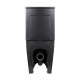 Унітаз підлоговий Qtap Scorpio Ultra Quiet безобідковий з сидінням Soft-close MATT BLACK QT14226088AMB