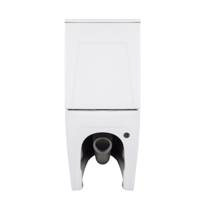 Унітаз підлоговий Qtap Robin New Ultra Quiet безобідковий з сидінням Soft-close WHITE QT13226083AW