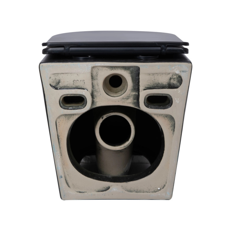 Унітаз підвісний Qtap Scorpio Ultra Quiet безобідковий з сидінням Soft-close MATT BLACK QT14332380AMB
