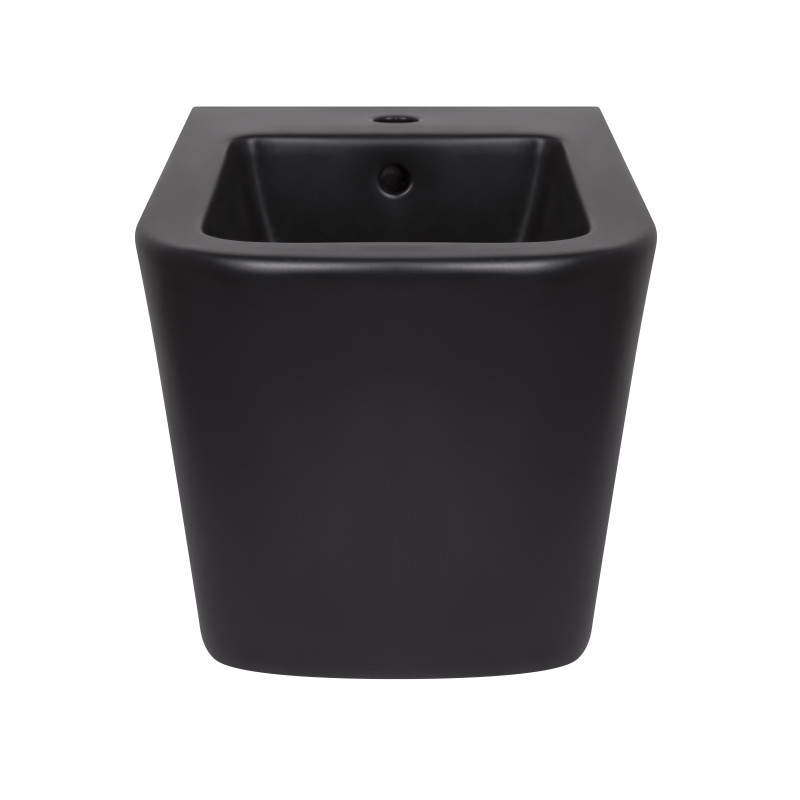 Біде підвісне Qtap Tern New 500x360x320 мм Matt Black QT17551303GMB