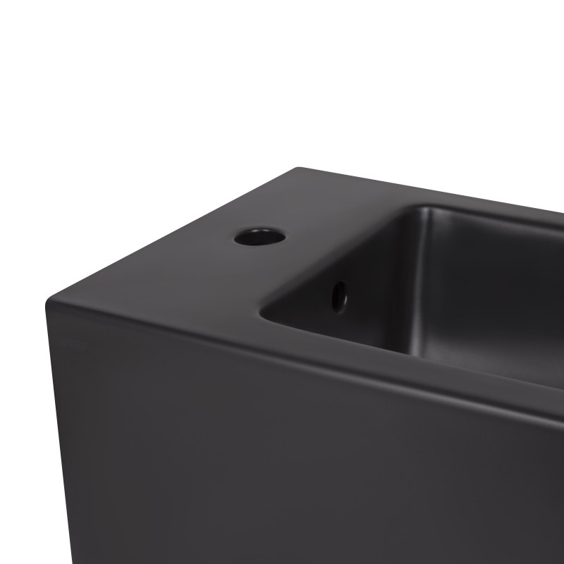 Біде підвісне Qtap Tern New 500x360x320 мм Matt Black QT17551303GMB