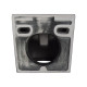 Біде підвісне Qtap Tern New 500x360x320 мм Matt Black QT17551303GMB