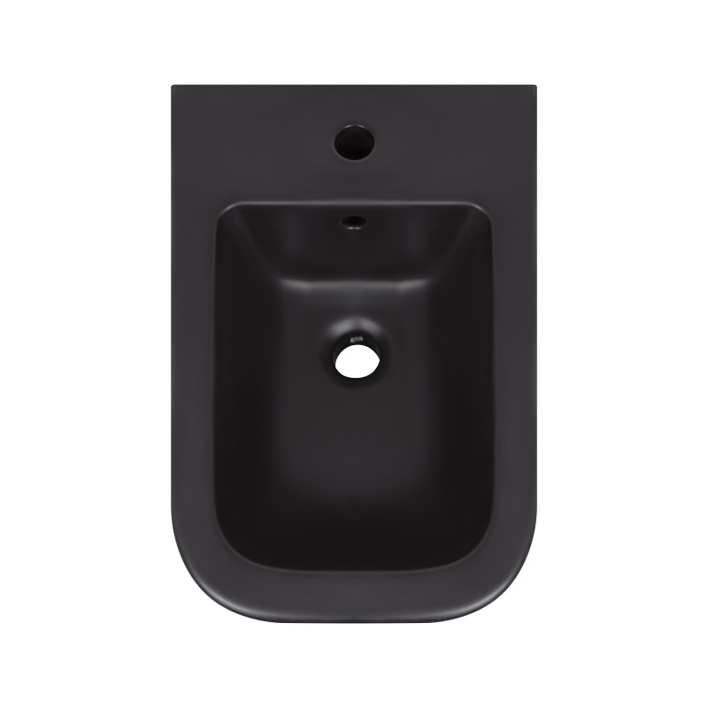 Біде підвісне Qtap Tern New 500x360x320 мм Matt Black QT17551303GMB